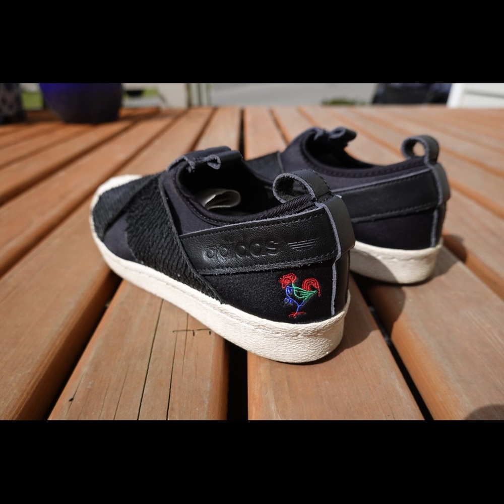 Adidas Superstar slip on women size 6.5 - Picture 3 of 9